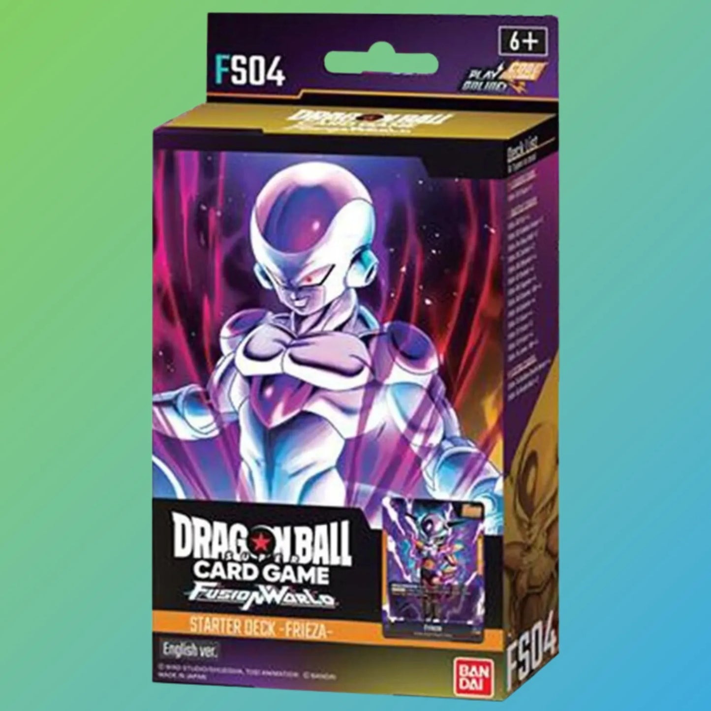 Dragon Ball Super Card Game FS04 Starter Deck Frieza Englisch – englische Version, Starter Deck, Frieza Deck, Sammelkarten von Bandai Namco, original Dragon Ball TCG, Trading Card Game, FS04 Starter Deck, Mini Deck, Neuheiten 2024, ideal für Sammler und Spieler, kaufen bei mojozone.shop