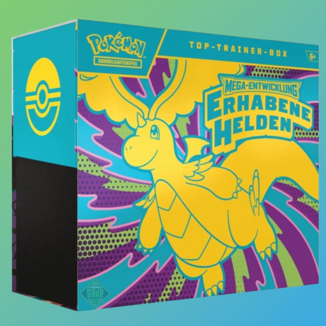 Pokémon Sammelkartenspiel: ME 2,5 Erhabene Helden Top Trainer Box Deutsch
