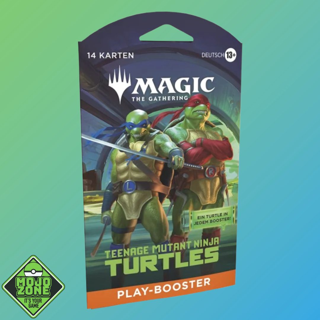Magic the Gathering: Tenage Mutant Ninja Turtles Sleeved Booster Deutsch