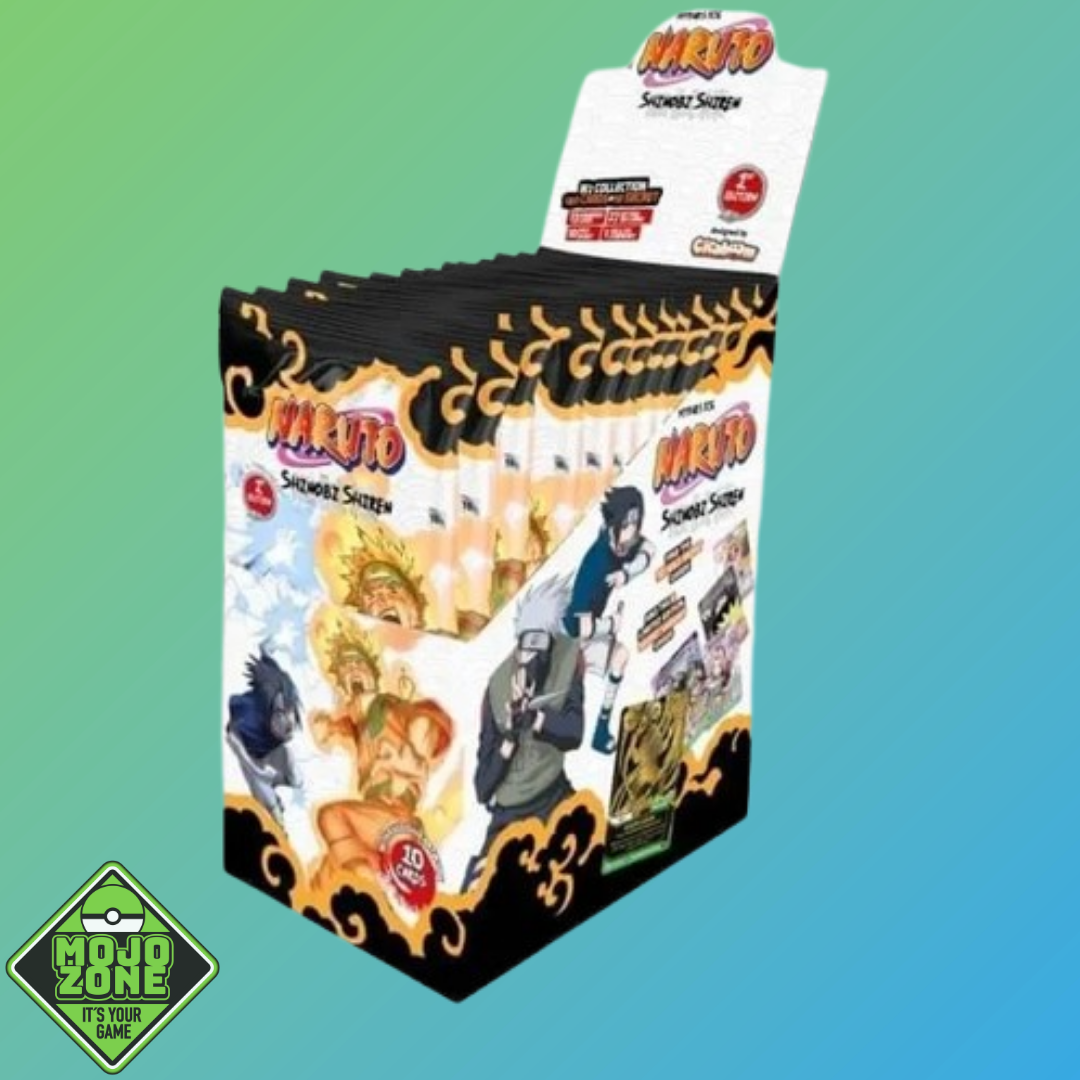 Naruto Mythos Shinobi Shiren Set 2 1St Edition Booster Display EN