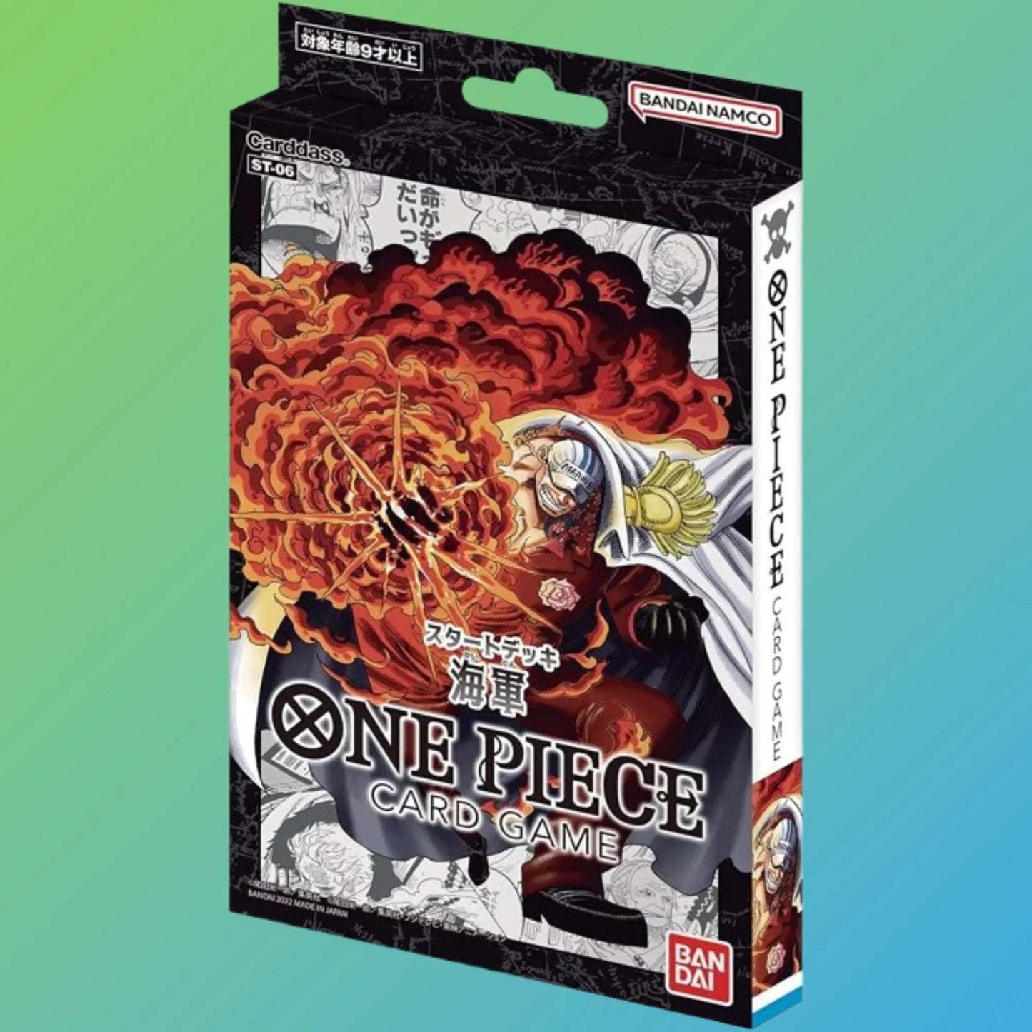 One Piece Card Game ST-06 Navi Starter Deck Japanisch – japanische Version, Starter Deck, originale One Piece Sammelkarten, Navi Set, Trading Card Game, Bandai Namco, Neuheiten 2024, ideal für Sammler und Spieler, kaufen bei mojozone.shop