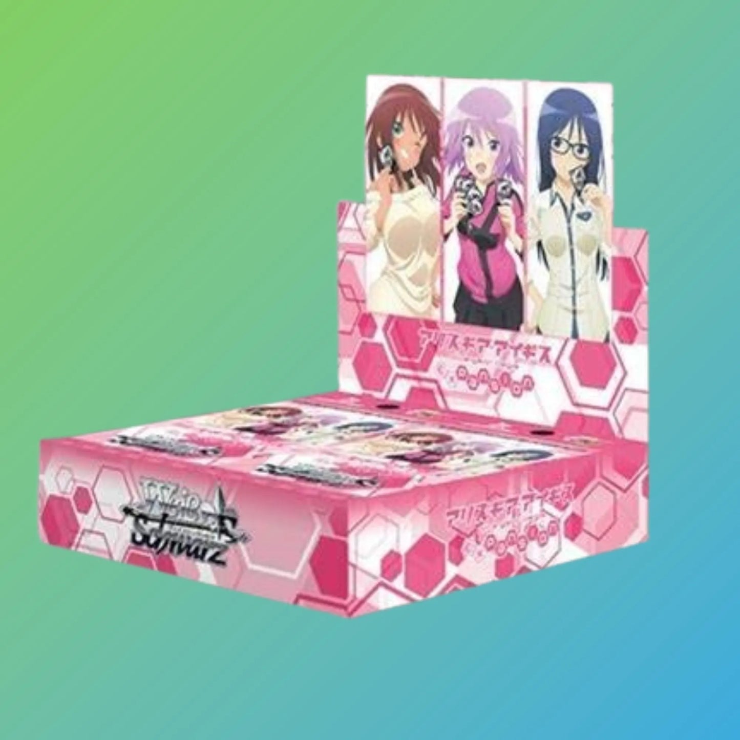 Weiß Schwarz Alice Gear Aegis Expansion Booster Display Japanisch – 16 Booster Packs, japanische Version, originale Anime Sammelkarten, Alice Gear Aegis Expansion Set, Booster Display, Trading Card Game, Neuheiten 2024, ideal für Sammler und Anime-Fans, kaufen bei mojozone.shop