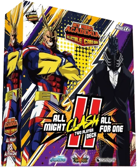 Jesco: My Hero Academia 2 Spieler Deck All Might Vs All for One - mojozone