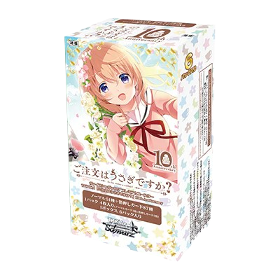 Weiß Schwarz - TV Anime "Is the order a rabbit?" 10th Anni Premium Booster Display (6 packs) - JP