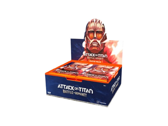 Universus CCG Attack on Titan Battle for Humanity Booster Display Englisch