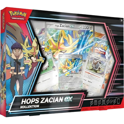 Pokémon TCG: Hops Zacian ex Kollektion (DE)