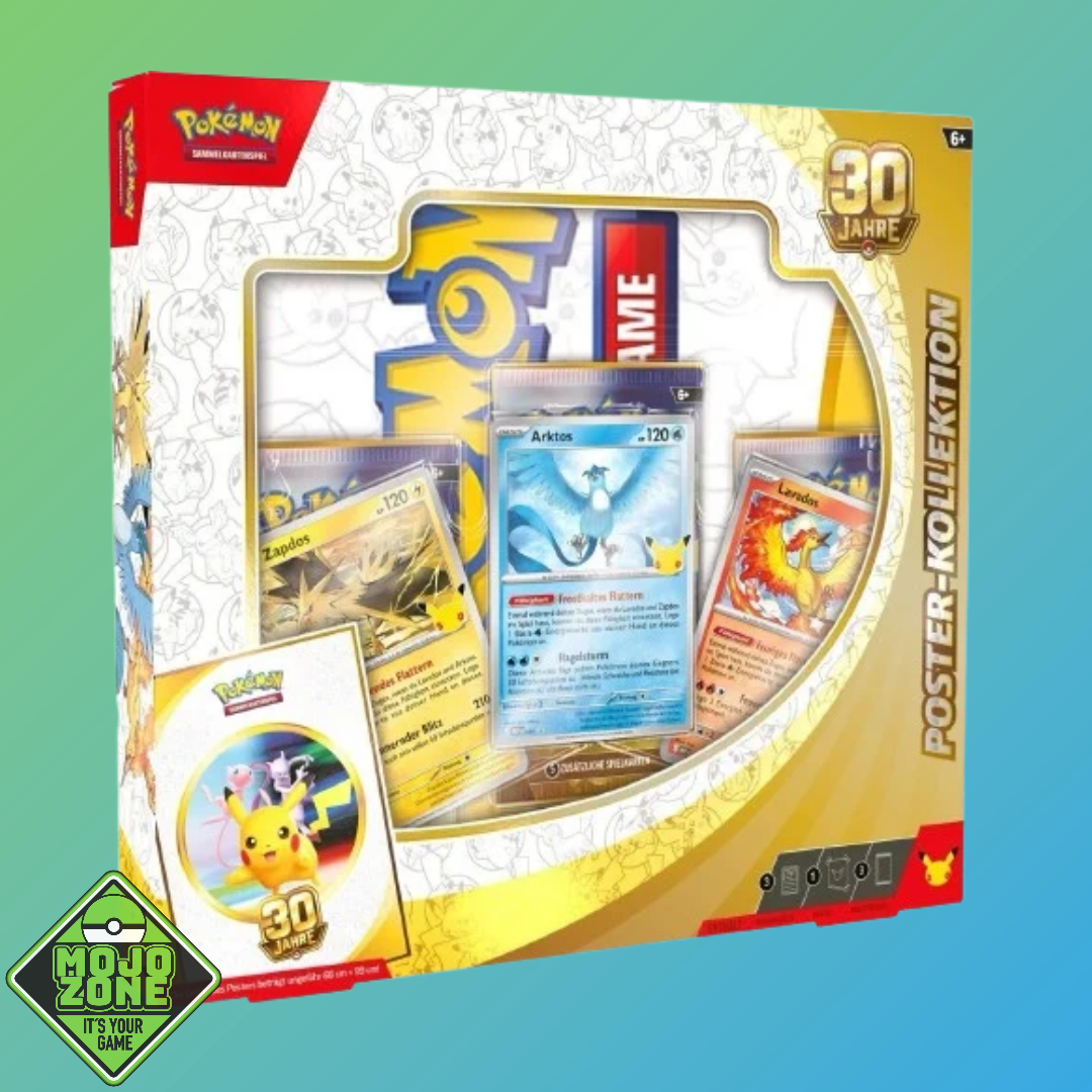 Pokemon 30 Jahre Celebration Poster Kollektion DEUTSCH