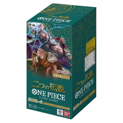 One Piece Card Game - Two Legends OP08 - Booster Display (24 Packs) - Japanisch