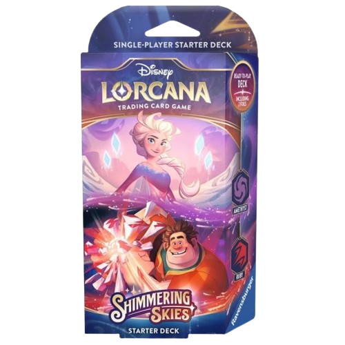 Disney Lorcana: Himmelsleuchten - Starter Deck Amethyst & Rubin