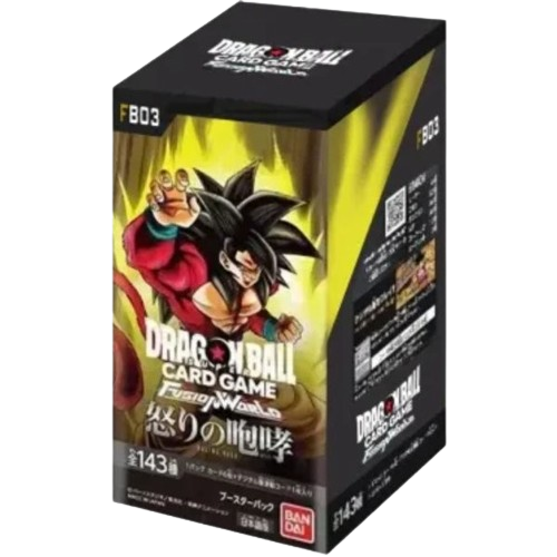 Dragon Ball Super Card Game Fusion World Raging Roar FB03 JP