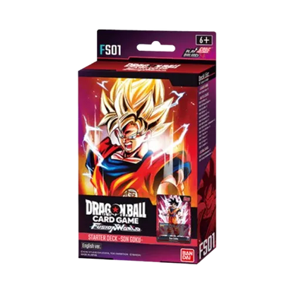 Dragon Ball Super Card Game FS01 Starter Deck Son Goku Englisch – englische Version, Starter Deck, Son Goku Deck, Sammelkarten von Bandai Namco, original Dragon Ball TCG, Trading Card Game, FS01 Starter Deck, Mini Deck, Neuheiten 2024, ideal für Sammler und Spieler, kaufen bei mojozone.shop