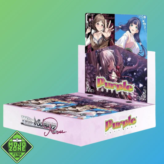 Weiß Schwarz Rose – Purple Sofware  Display (JP)