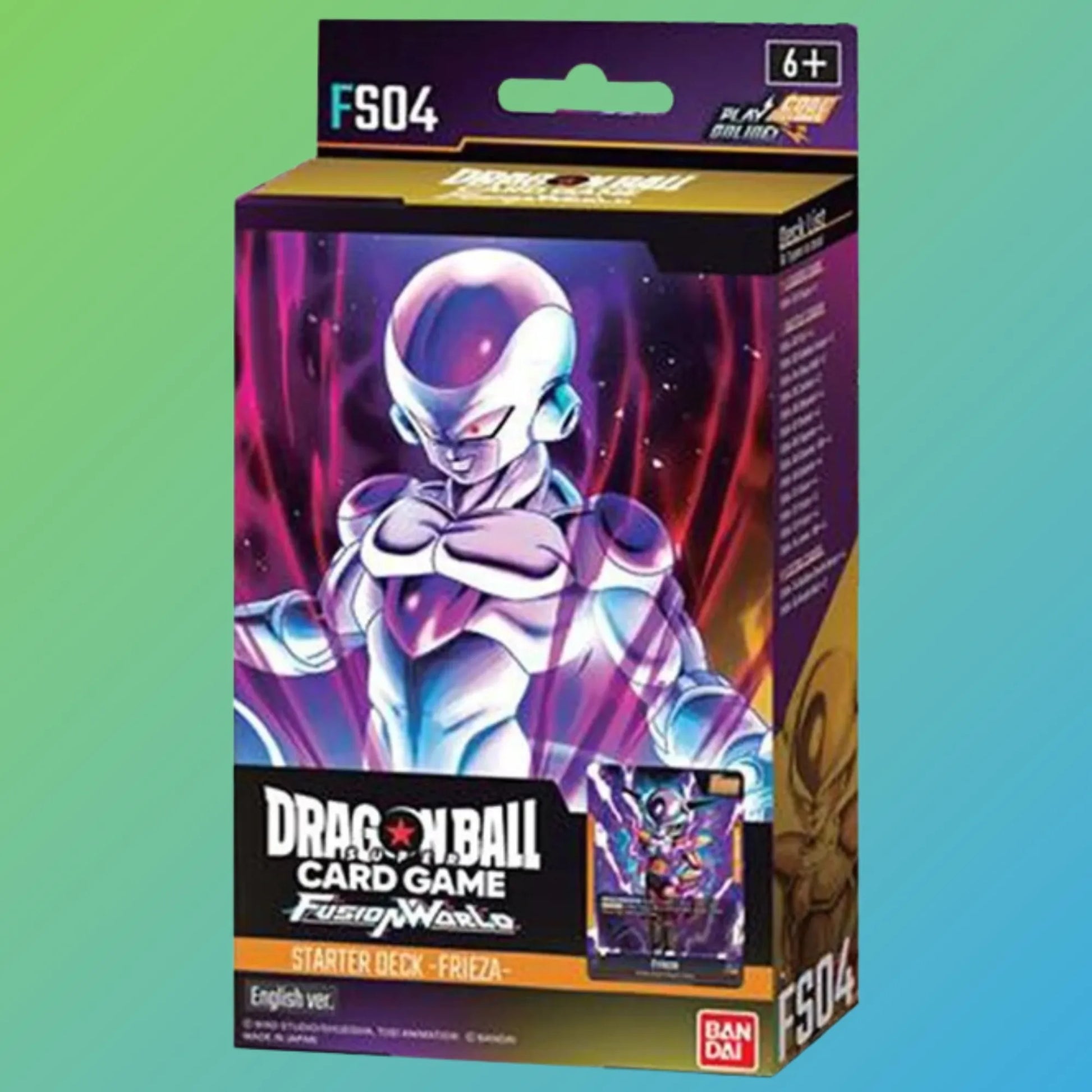 Dragon Ball Super Card Game FS04 Starter Deck Frieza Englisch – englische Version, Starter Deck, Frieza Deck, Sammelkarten von Bandai Namco, original Dragon Ball TCG, Trading Card Game, FS04 Starter Deck, Mini Deck, Neuheiten 2024, ideal für Sammler und Spieler, kaufen bei mojozone.shop