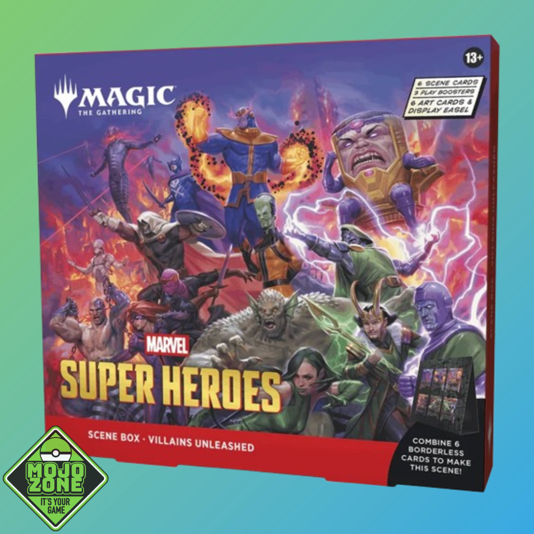 Magic the Gathering: Marvel Super Heros Play Scene Box Schurken-EN