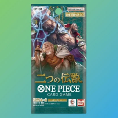 One Piece Card Game – Two Legends OP08 Booster Display (24 Packs, Englisch) - mojozone
