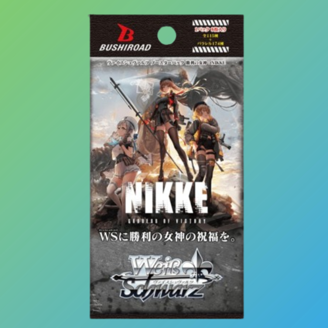 Weiß Schwarz – Goddess of Victory: Nikke Booster Display (12 Booster Packs, Englisch) - mojozone