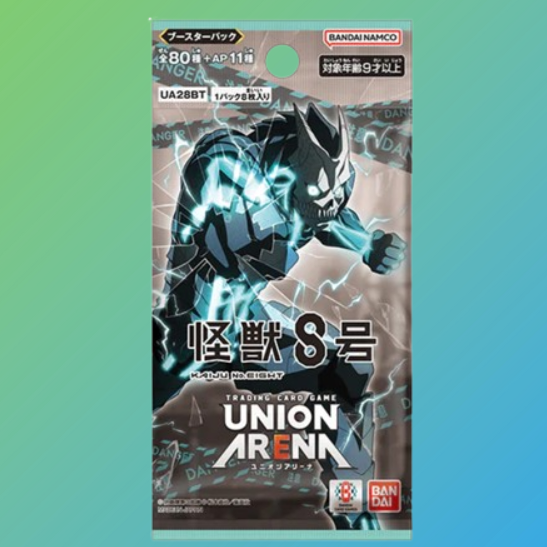 Union Arena – Kaiju No. 8 UA28 Booster Display (16 Booster Packs, Japanisch) - mojozone
