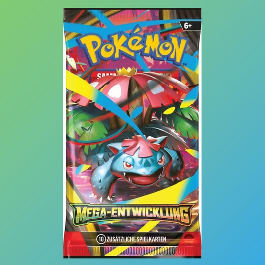 Booster Pokémon Sammelkartenspiel: Mega Entwicklung Deutsch