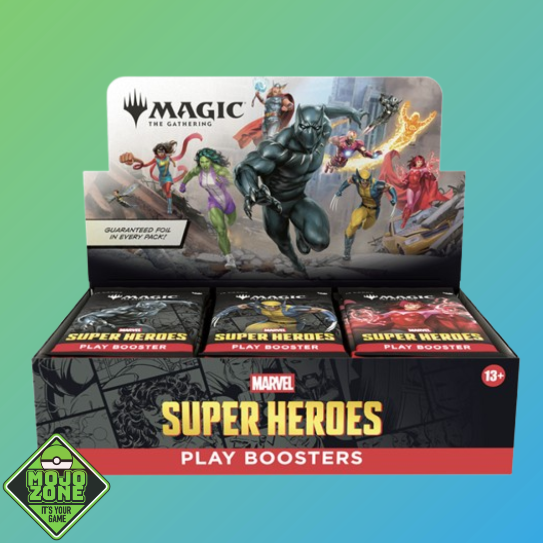 Magic the Gathering: Marvel Super Heros Play Booster Display (30 Packs) -Englisch