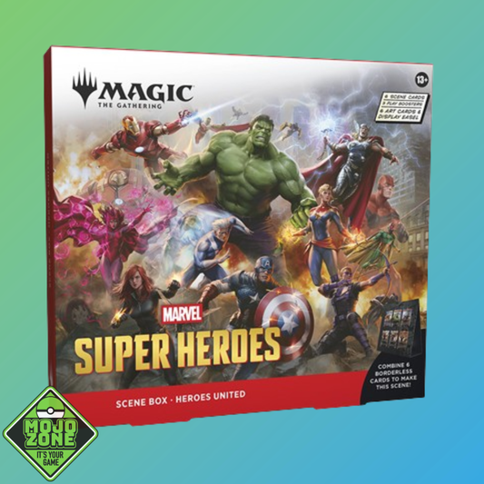 Magic the Gathering: Marvel Super Heros Play Scene Box Display -EN