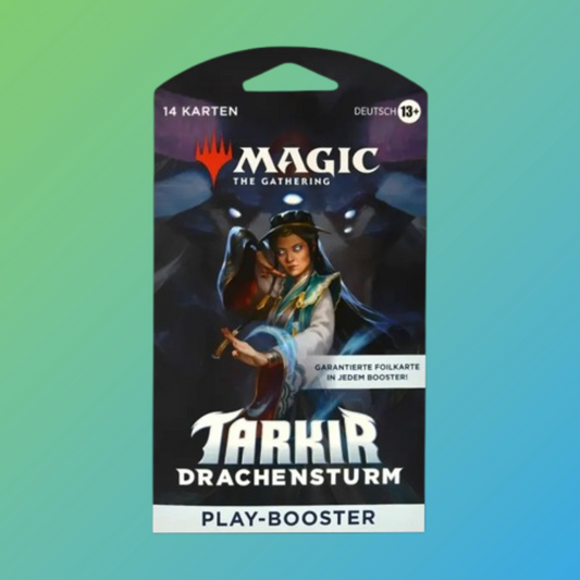 Magic the Gathering Tarkir Drachensturm Sleeved Booster Deutsch – Original verpackter, versiegelter Boosterpack auf Deutsch aus der Drachensturm-Edition, enthält zufällige MTG Sammelkarten, perfekt für Sammler und Spieler, Trading Card Game, jetzt bei mojozone.shop erhältlich