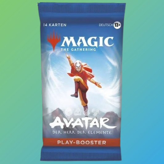 Magic the Gathering: Avatar Herr der Elemente Sleeved Booster Deutsch - mojozone