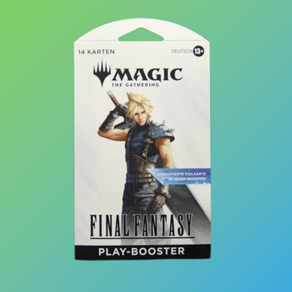 Magic: The Gathering x Final Fantasy Sleeved Booster – original versiegeltes Boosterpack mit Sammelkarten, limitiertes Crossover-Set, ideal für Sammler und TCG-Fans, jetzt bei mojozone.shop erhältlich