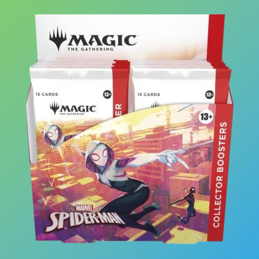 Magic the Gathering: Marvel's Spiderman Collector Booster Display Englisch