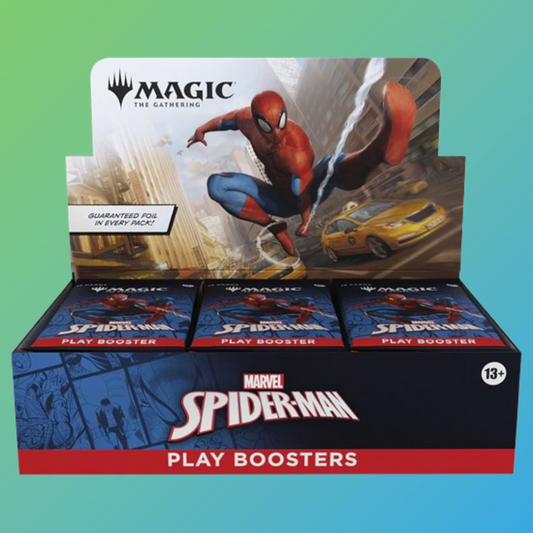 Das Magic the Gathering: Marvel's Spiderman Play Booster Display bietet eine sorgfältig zusammengestellte Auswahl an Boostern mit Spiderman-Themenkarten. Speziell für erfahrene Spieler und Sammler entwickelt, bereichert dieses Display das Spiel mit einzigartigen Marvel-Crossover-Karten, die neue strategische Möglichkeiten eröffnen. Ideal zum Erweitern der Sammlung oder für den kompetitiven Einsatz, gewährleistet es hochwertige Karten und spannenden Spielspaß für anspruchsvolle Magic the Gathering-Fans.