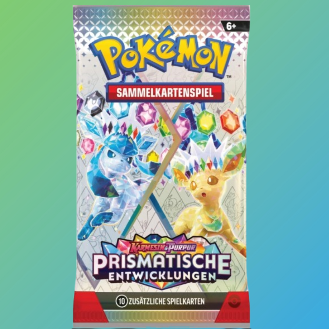 Booster Pokémon Sammelkartenspiel: Prismatische Entwicklung Deutsch - mojozone