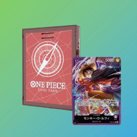 One Piece Sound Loader Volume 1 Monkey D. Luffy SL-01 Englisch – englische Version, exklusive Sound Loader Kollektion, originale One Piece Sammelkarten, Monkey D. Luffy Edition, SL-01, Trading Card Game, Neuheiten 2024, ideal für Sammler und Fans, kaufen bei mojozone.shop