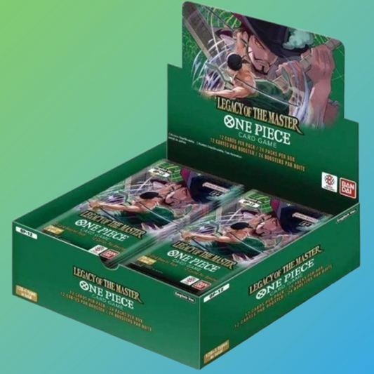 One Piece Card Game – OP12 Legacy of the Master Booster Display (24 Booster Packs, Englisch) - mojozone