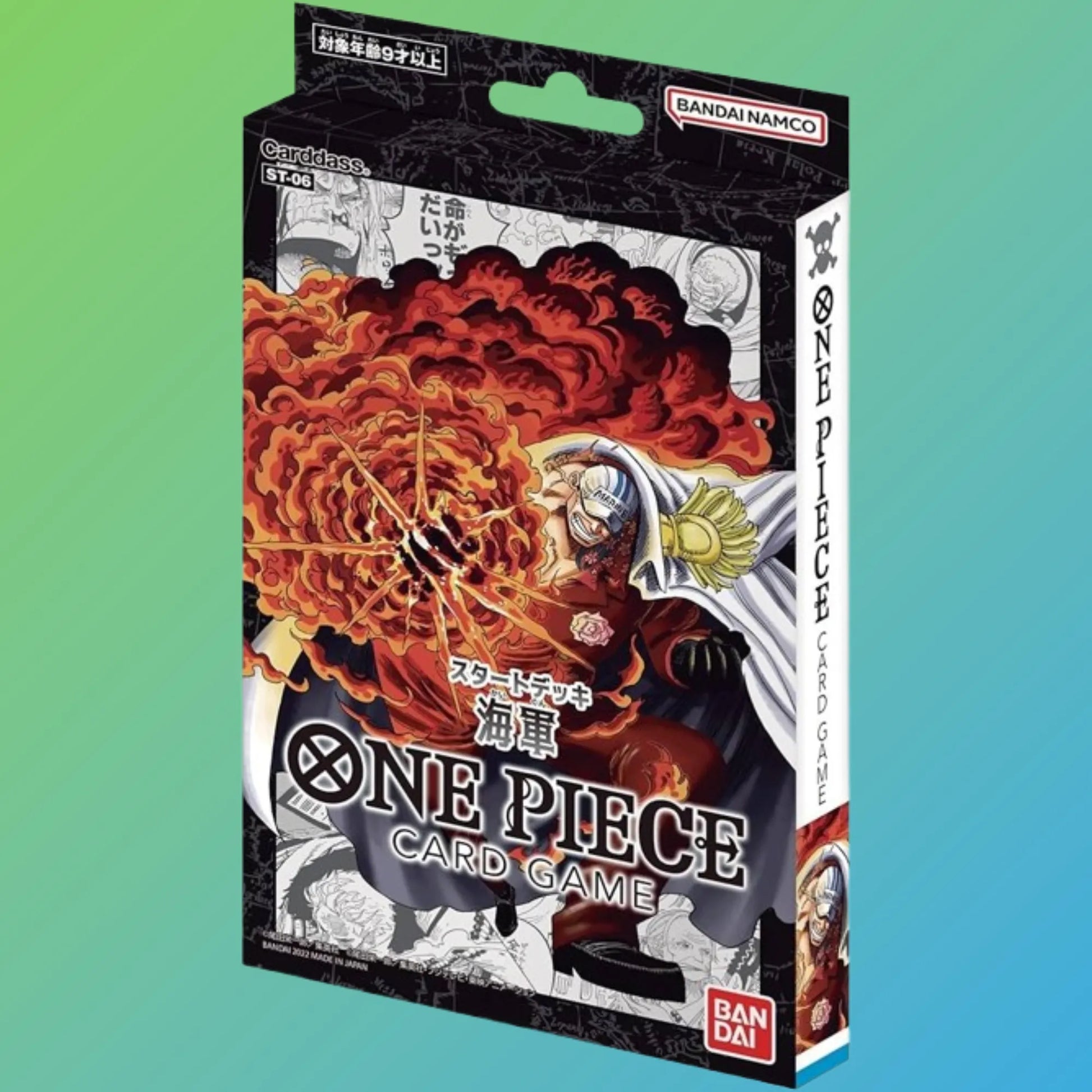 One Piece Card Game ST-06 Navi Starter Deck Japanisch – japanische Version, Starter Deck, originale One Piece Sammelkarten, Navi Set, Trading Card Game, Bandai Namco, Neuheiten 2024, ideal für Sammler und Spieler, kaufen bei mojozone.shop