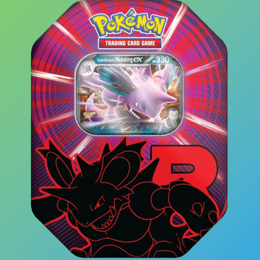 Pokémon Sammelkartenspiel: Team Rocket Tin Nidoking Englisch