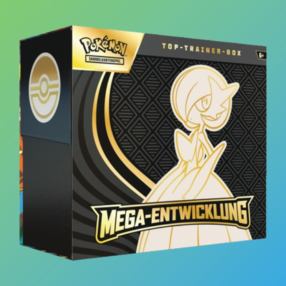 Pokémon Sammelkartenspiel: ME01 Mega Entwicklung Top Trainer Box Deutsch