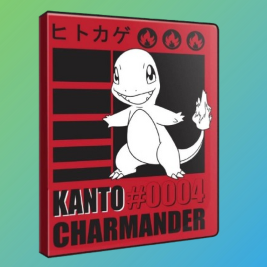 Ultra Pro - Kanto Charmander- 9-Pocket Portfolio