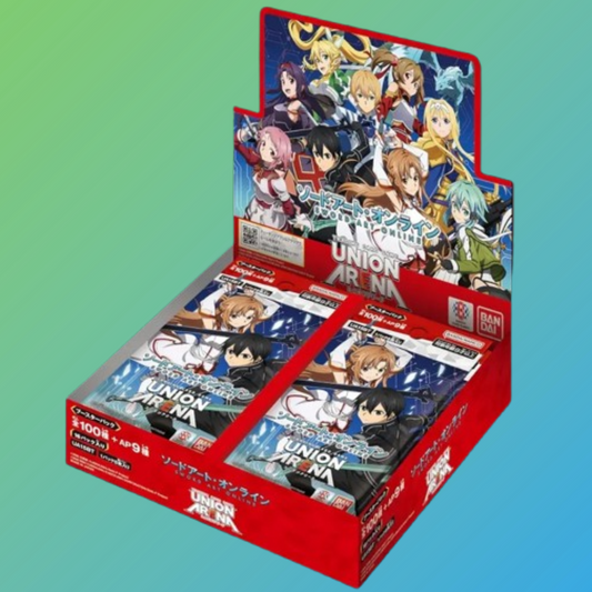 Sword Art Online Vol.1 2nd Print UA15BT Booster Display – original japanisches Trading Card Game, versiegelte Box mit Sammelkarten, Anime TCG, Neuauflage 2025, geeignet für Sammler und Spieler, hochwertige Karten, beliebte Sword Art Online Serie, exklusives Booster-Set, limitiert, deutschsprachiger Online-Shop, schnelle Lieferung, ideal für Anime-, TCG- und Sammelkarten-Fans, perfekte Ergänzung für jede Trading Card Sammlung