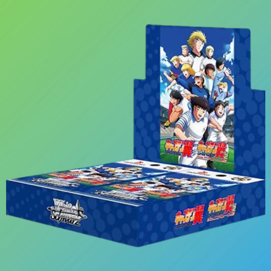 Weiß Schwarz Captain Tsubasa Booster Box Japanisch – 12 Booster Packs, japanische Version, originale Anime Sammelkarten, Captain Tsubasa Set, Trading Card Game, Booster Box, Neuheiten 2024, ideal für Sammler und Anime-Fans, kaufen bei mojozone.shop
