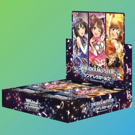 Weiß Schwarz Idolmaster Shiny Colors Booster Display Japanisch – japanische Version, originale Anime Sammelkarten, Idolmaster Shiny Colors Set, Booster Display, Trading Card Game, Neuheiten 2024, ideal für Sammler und Anime-Fans, kaufen bei mojozone.shop