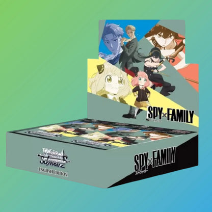 Weiß Schwarz SPY x FAMILY Booster Display Englisch – 16 Booster Packs, englische Version, Anime Sammelkarten, original Weiß Schwarz TCG, SPY x FAMILY Trading Card Game, Premium Booster Display, ideal für Sammler und Anime-Fans, kaufen bei mojozone.shop, Neuheiten 2024