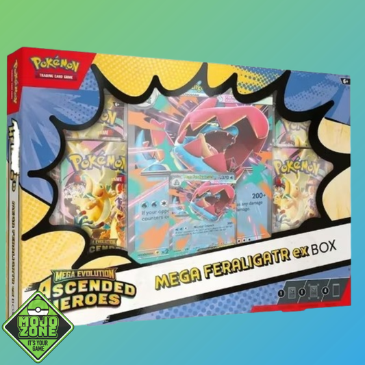 Pokémon Sammelkartenspiel: Acended Heros Mega Feraligatr ex Box ENGLISCH