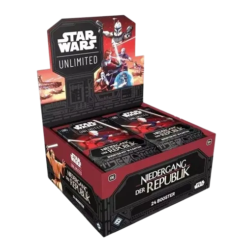 STAR WARS: UNLIMITED - Niedergang der Republik : BOOSTER DISPLAY (24 BOOSTER) - DE - mojozone