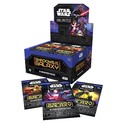 STAR WARS: UNLIMITED - SHADOWS OF THE GALAXY: BOOSTER DISPLAY (24 BOOSTER) - EN - mojozone