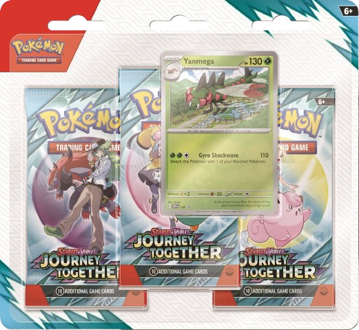 Pokémon TCG: KP9 Reisegefährten 3 Pack Blister DE