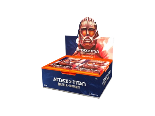 Universus CCG Attack on Titan Battle for Humanity Booster Display Englisch