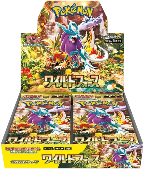 Pokémon TCG: Display Wild Force JP