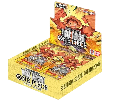 One Piece Card Game - PRB-01 The Best Premium  - Booster Display (24 Packs) - Englisch